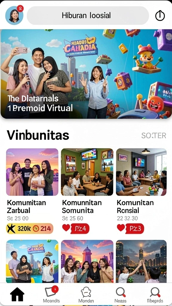 365zk - Tampilan awal menyambut pemain dengan desain yang menarik.