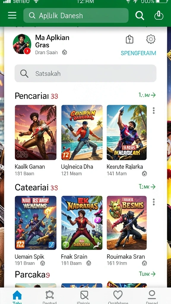 joss777 - Tampilan awal yang menarik dan intuitif.