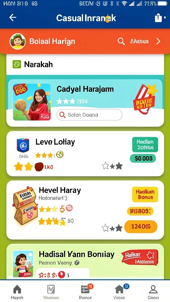 muliatoto - Antarmuka pengguna yang intuitif dan menarik.