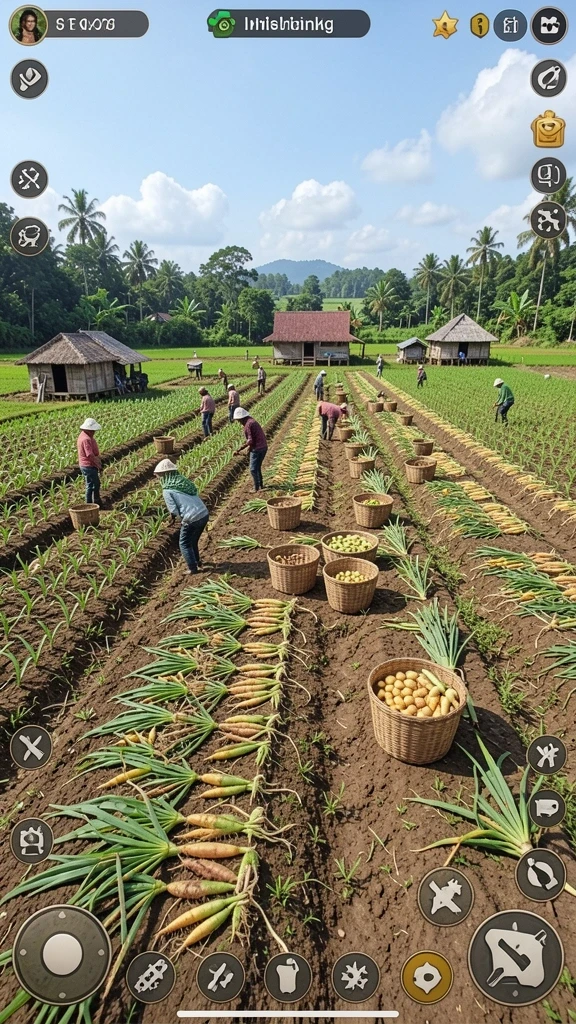 zofaza - Screenshot menunjukkan karakter utama dalam pertempuran epik.